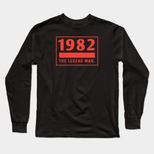 1982 birthday Long Sleeve T-Shirt